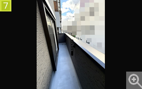 ２階バルコニー